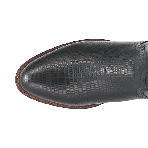 Image of Dingo Jackson Mens Lizard Print Zip Boots DI328-BRN