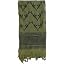 Crossed Rifle - Olive Drab & Black