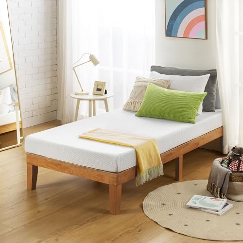 Image of Best Price Mattress 5 Inch Twin Mattress, Green Tea Memory Foam Mattress for Kids and Adults, Bunk Bed, Trundle, Day Bed Compatible, Medium Firm Mattress, Bed-in-A-Box
