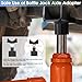 Bottle Jack Axle Adapter Lifting Saddle for 2