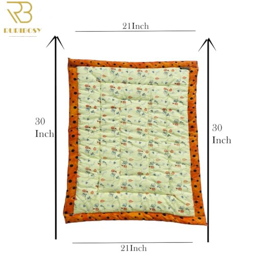 Image of Bedding Mattress for Cotton, Baby Sleeping Bed Set Godari Baby Cradle |Sleeping Mat |Multi Purpose Cushioned Bed |Baby Bed for 0 to 2 Years.