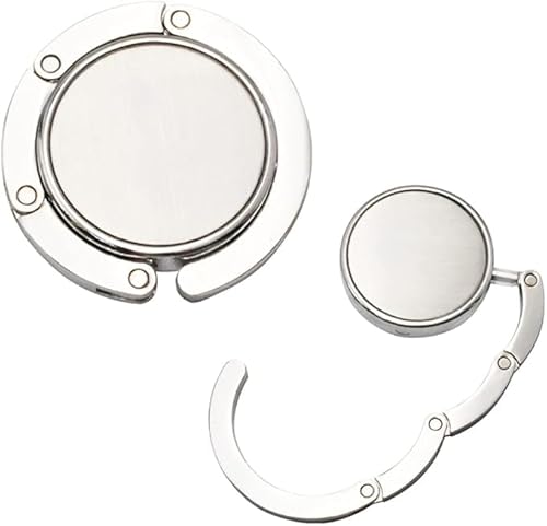 Suporte Gancho Porta Bolsa de Metal Dobrável Portátil de Mesa Pendurar