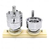 Badge Punching Die Interchangeable DIY Mould Round Button Mold for Button Maker Machine (37mm 1½ inch)