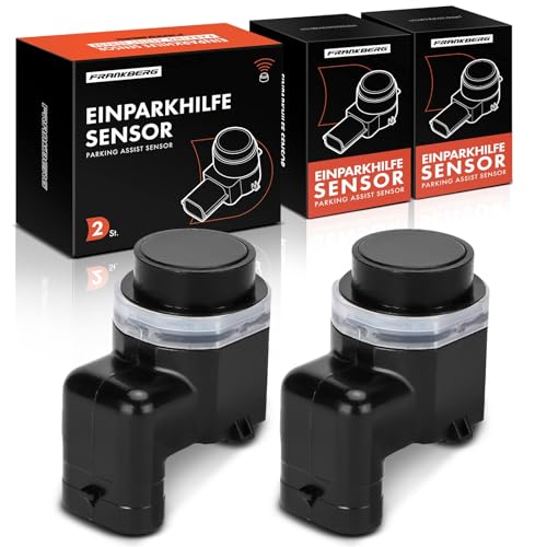 Capteurs De Stationnement PDC Frankberg - 2 Pièces Avant/arrière Pour Citroën C3, C8, Ulysse & 807 | 3 Broches | Remplace 9640968680