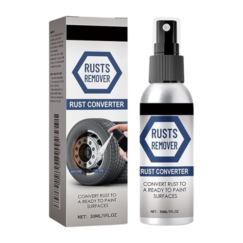 Limpiador De Óxido, Removedor De Óxido,Car Part Rust Reformer 30 Ml - Efectivo De Eliminación De Manchas De Metal Spray De Secado Rápido Autopartes, Herramientas, Baño