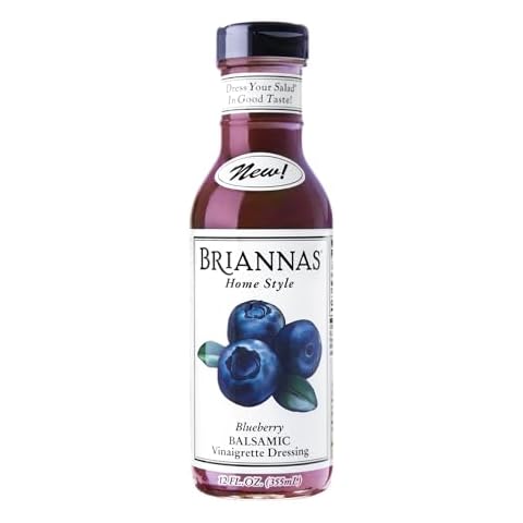 BRIANNAS Blueberry Balsamic Vinaigrette Dressing Cover