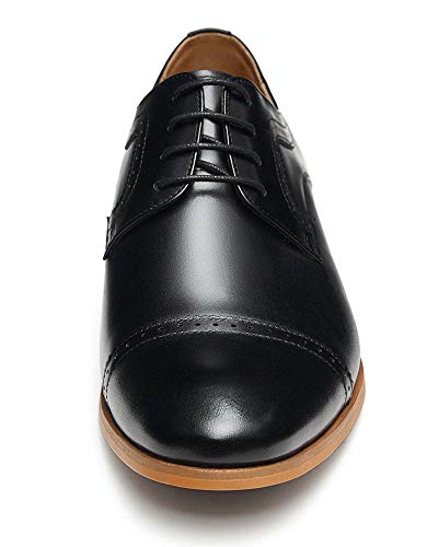Men’s Dress Shoes with Genuine Leather in Cap-Toe Classic Oxford Formal Style Shoes for Men3