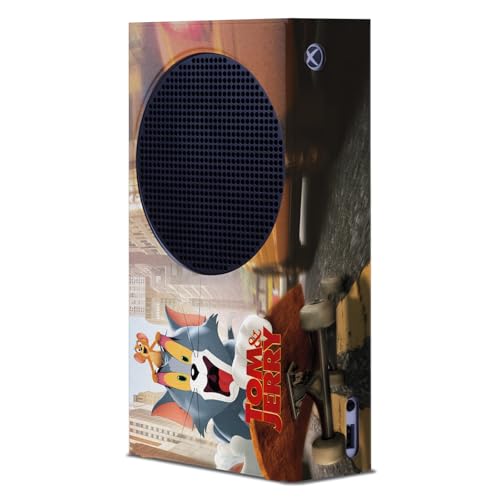 Skin Xbox Series S Protection Anti-Rayures Tom and Jerry Sticker Console de Jeu Vinyle
