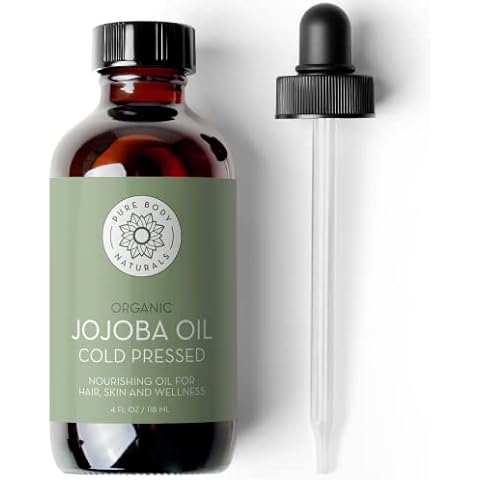 Organic Jojoba Oil for Skin, Hair, and Nails Cover