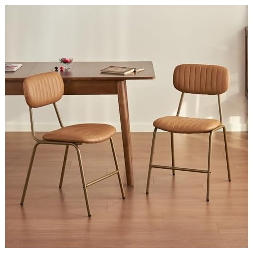 Mid Century Modern Dining Chairs Set of 2