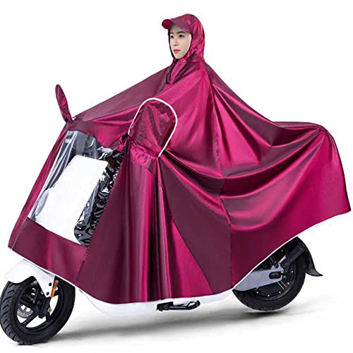 Multifuncional Poncho de Lluvia Rojo Talla 4XL miniatura 1