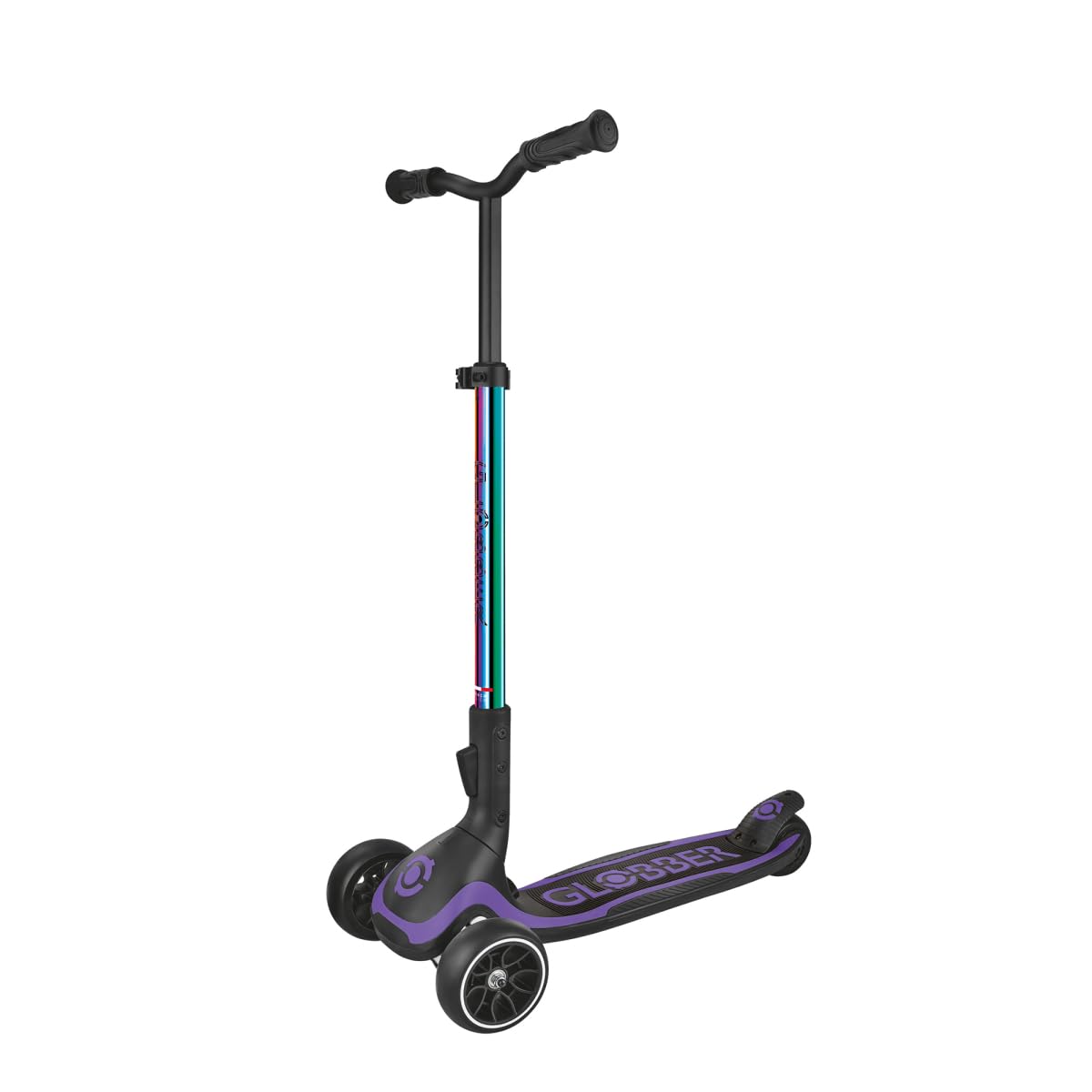 GLOBBER ULTIMUM – Tretroller, 125/90 mm extra breit, ABEC 7, 3-rädrig, höhenverstellbar