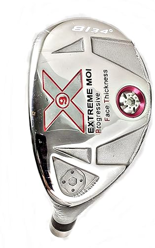 Left-Handed Men's X9 Hybrid Golf Club #8-34° Loft with Graphite Shaft, Regular Flex