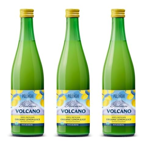 Italian Volcano Lemon Juice 500 ml (16.9 oz) (3 Pack) Cover