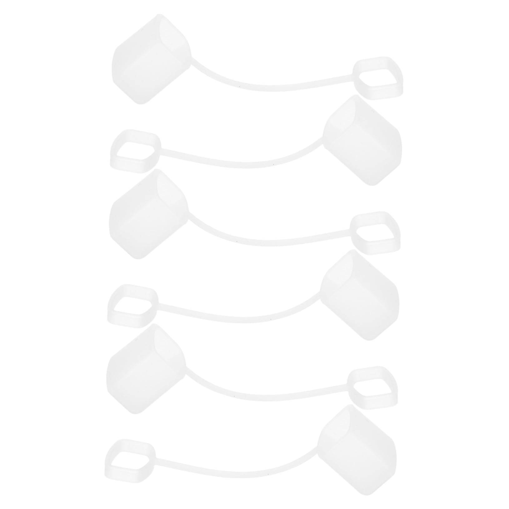 GOOHOCHY Silicone Kazoo Covers 6 Pack Protective Covers for Kazoos Comfortable and Easy to Clean