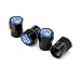 EVPRO Tire Valve Stem Caps 4 Pack Black fit for Subaru Accessories