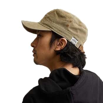 Amazon | [グレース] キャンバス素材 ワークキャップ マイナー