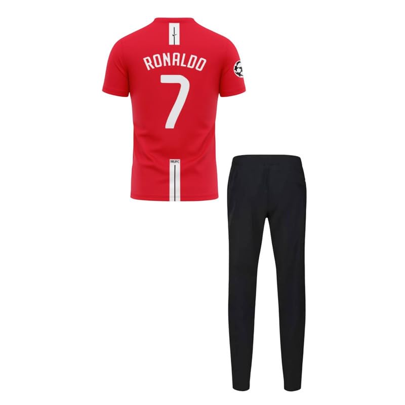 Ronaldo 7 Jersey with Track Pant for Men(12-13Years) : Amazon.in