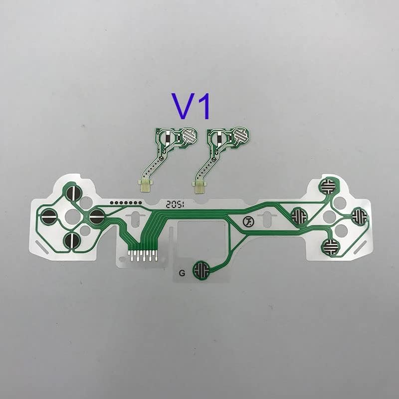 Image of PSS PS5 Controller BDM-010 BDM-020 BDM-030 Conductive Film Button Ribbon Circuit Keyboard Flex PCB Board Cable Accessory Replacement PS5 Controller V1.0 V2.0 V3.0 Flex Cable (BDM-010)