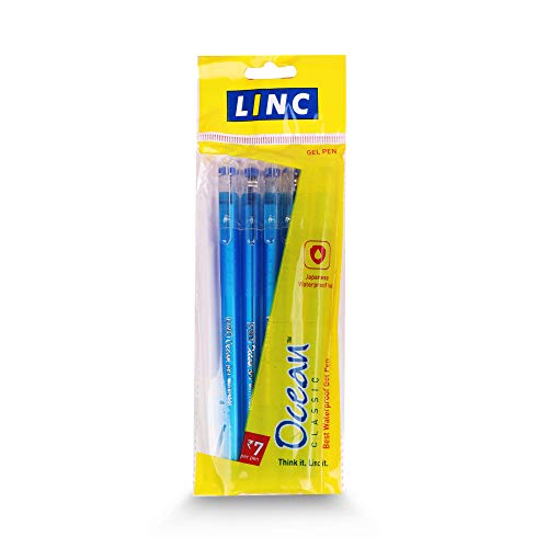 Image of Linc Ocean Classic Gel Pen, Blue, 10 pcs & Linc Ocean Classic Gel Pen, Red, 10 pcs