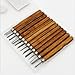 Produktbild Holzschnitzerei Tools Set, Holzschnitzerei Gravur Handwerkzeuge Set, SK2 Stahl Holz Sculpturetool Ideal zum Schnitzen von Gummi, Kürbis, Seife, Gemüse (12 Stück)