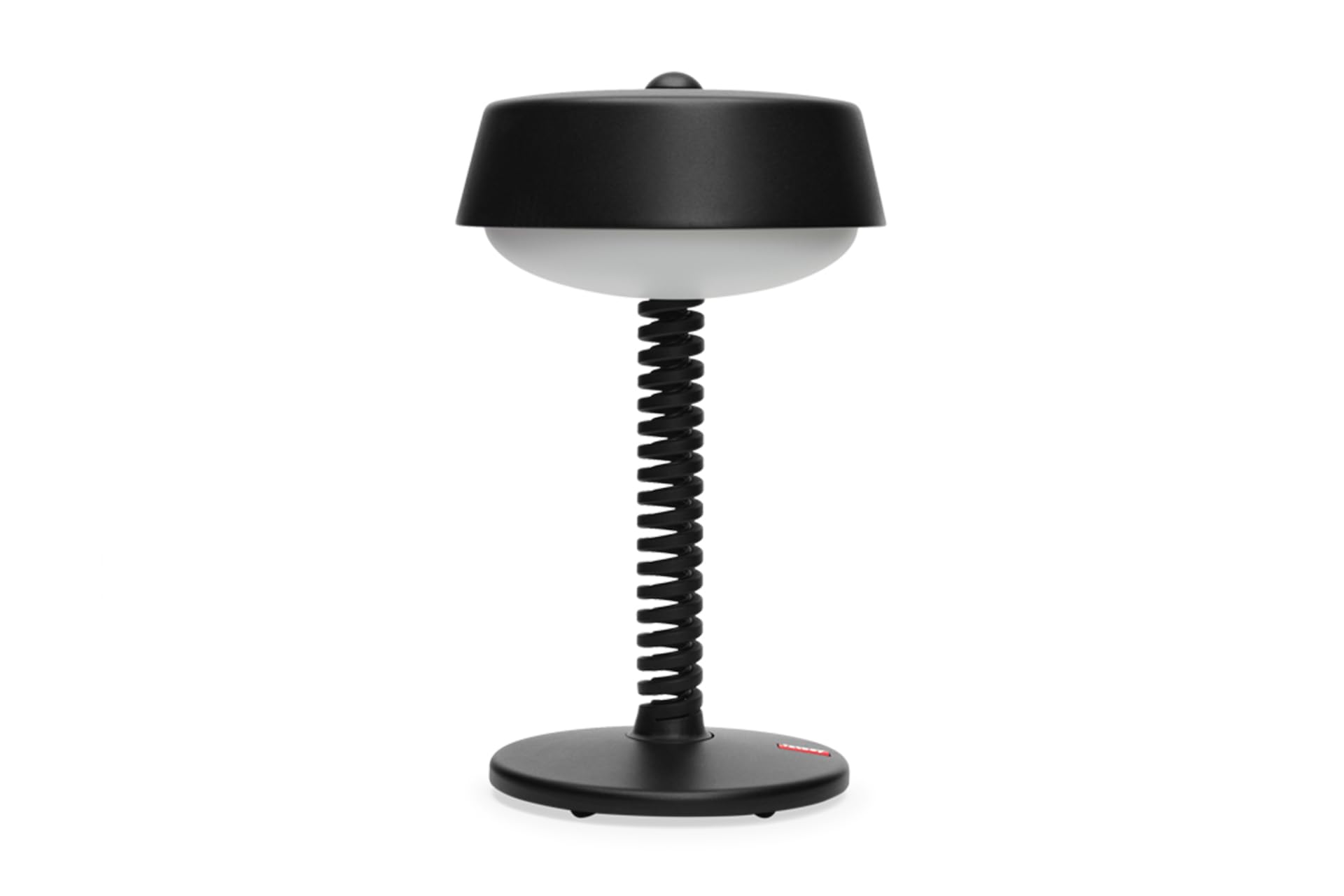 Fatboy Bellboy LED Tischlampe - Dimmbare Nachttischlampe mit Ladefunktion - Tischlampe Kabellos - Akku für 9 bis 90 Stunden - 2700K Leselampe - Indoor Outdoor Tischleuchte - 30cm Höhe - Anthrazit