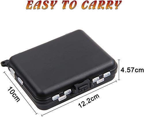 Angelzubehör-Set Box 368 Stück inkl. Sinker Gewichte, Crossline Barrel Wirbel, Drehgelenk, Haken, Sinker Slides… – Bild 8