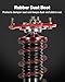 EVIL ENERGY Coilovers Compatible for Toyota Corolla E90 AE92 1987-1992, E100 AE101 1991–1998, E110 AE111 1995-2002, Height Adjustable Lowering Kit, Twin-Tube Coilovers Suspension Kit, Red