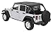 Bestop 5259411 Mesh Safari-Style Bikini Top for 2010-2018 Wrangler JK Unlimited