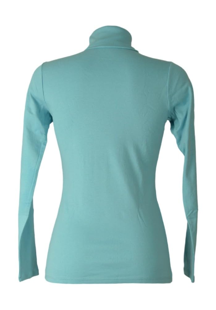 RAGNO Rollkragenpullover Radfahrerin Langarm Shirt Frau Bio Baumwolle Artikel D274AK Bio Cotton Dolcevita