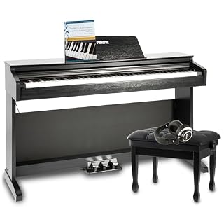 Fame DP-2000 BK Deluxe-Set – Jeu de piano numérique-Set - Les Beatles, Paul McCartney, John Lennon, RIngo Starr, George Harrison