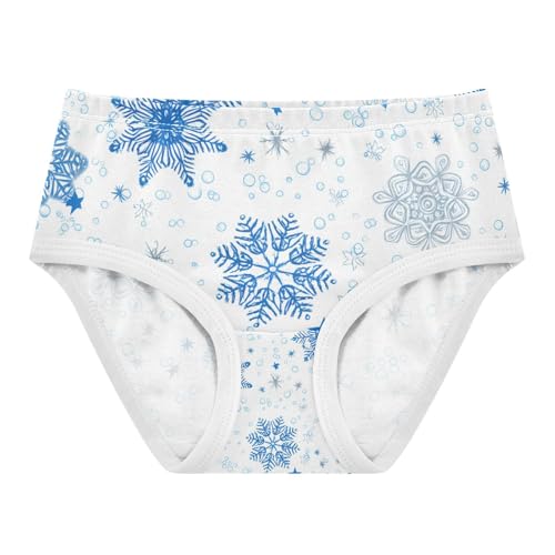 Christmas Snowflakes Blue Toddler Girls's Underwear 2T 202c1148 - Main Image