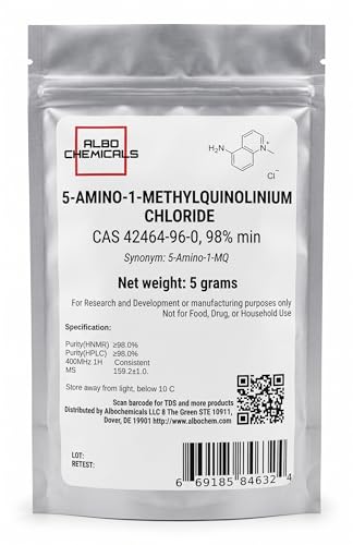 5-amino-1MQ 5-Amino-1-methylquinolinium Chloride Powder CAS 42464-96-0 5 Grams