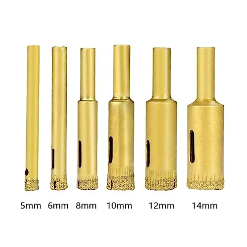 Juego de brocas corona diamantadas 3-60mm para vidrio miniatura 2