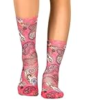 etro 36  Wigglesteps  Women\'s Calf Length Socks  Pinky Etro Collection  EU 36-40 (Rose)