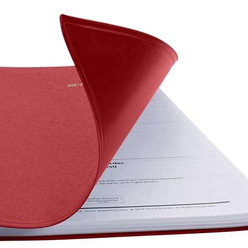 Image of AT-A-GLANCE 2026 Planner, Monthly, 15-Month, 9 inch x 11 inch, Large, Red (702501326)