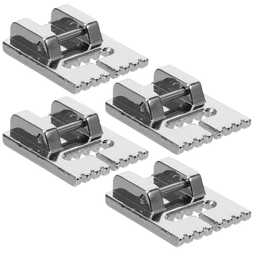Juego de 4 Pies de Prensatelas Reemplazables para Máquina de Coser