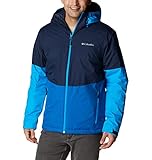 Columbia Men's Point Park Insulated Jacket, Collegiate Navy/Bright Indigo/Compass Blue, XX-Large