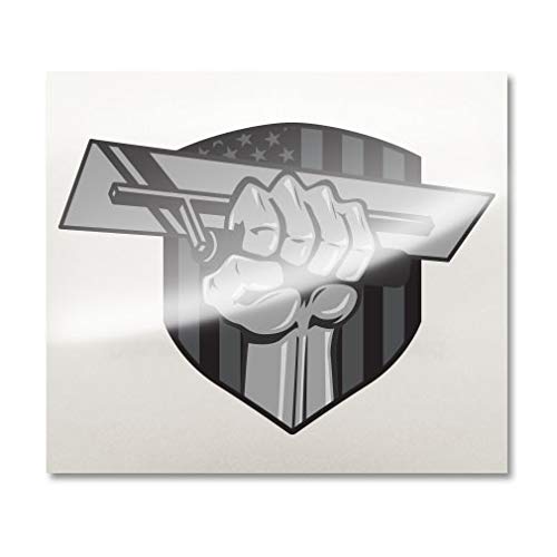 Concrete Finisher American Hero Decal Handmade Products