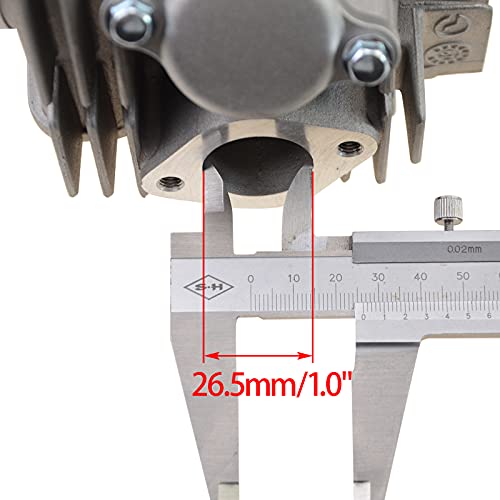WOOSTAR 52,4mm Kit de Culasse avec Joints A7TC Bougie D'allumage Remplacement pour Lifan 110cc 125cc 4 Roues Moto ATV Quad Go Kart Dirt Pit Bike Dune Buggy - Image 4
