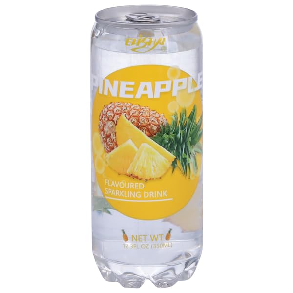 Image of Elisha Sparkling Beverage 350ml (12.3 Fl Oz) (3, Pineapple)