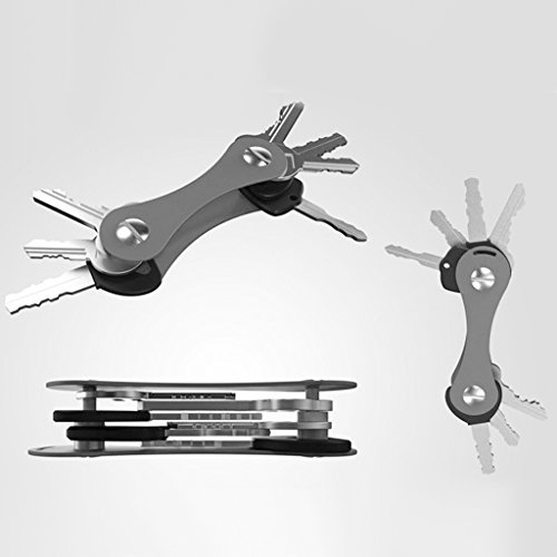 Alluminio Portachiavi Edc Clip Organizzatore