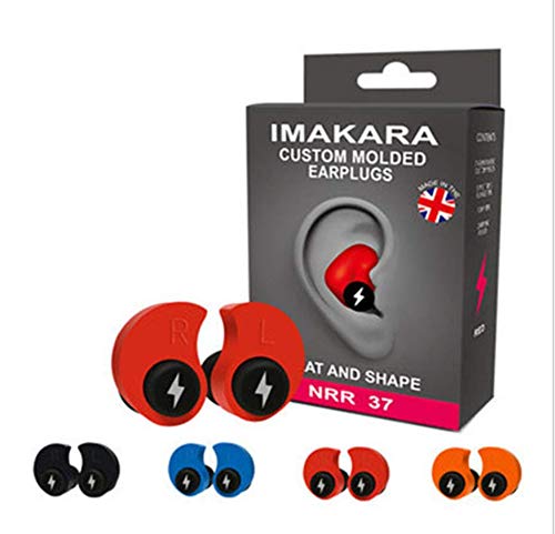 Decibullz - Tappi Per Le Orecchie Modellati Su Misura, 31 DB Più Alto, Protezione Dell'udito Confortevole Per Tiro, Viaggi, Lavoro E Concerti (verde