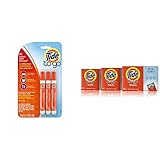 Tide to Go Instant Stain Remover, 3 Count with Tide to Go Instant Stain Remover Wipes, 3 Count, 10...