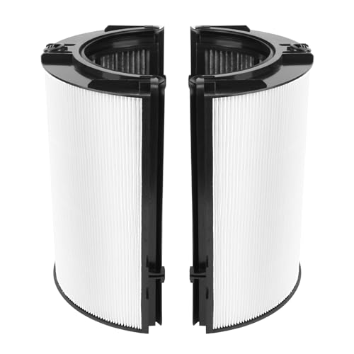 Sistema di filtraggio 2 in 1: Filtro hepa di ricambio per Dyson Pure Cool Air Purifers. Niente più complicate procedure di installazione.Questo prodotto non richiede un filtro interno aggiuntivo.