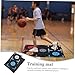 Veemoon Basketball Training Mats Dribble Training Pad for Indoor Skills Practice Basketball Training Equipment Ball Handling Mat Non-Slip Surface