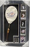 1977 Line Up Signed Autographed Tennis Racket Cover King Newcombe Ashe JSA LOA