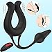 M-asseur portable, Fémmé Adultes Anneau De P-Ê?Is en Silicone Couple Multi Vitesses T-Shirt Vibrant Cli-Toris Anneau De Massage Charge USB Étanche, Anneau De Retardé pour Hommes E