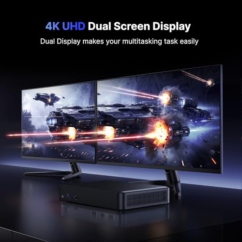 Image of NUC 8 Pro Chassis Element mini pc, NUC 8 Compute Element Core i5-8365U, with 8GB RAM & 512GB PCIe 4.0 NVMe SSD, Support Dual GbE /2xHDMI Dual Displays /WiFi 5 /BT 5.1 /Windows 11 Pro