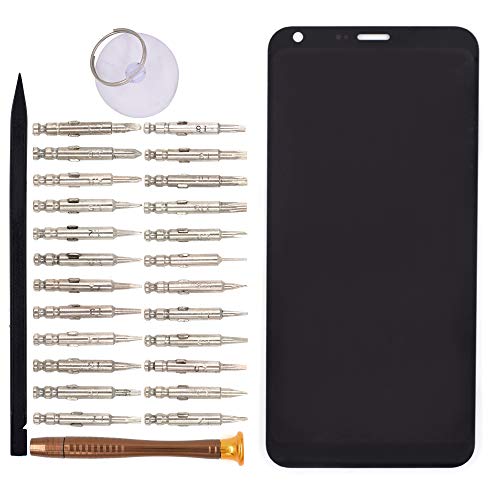 Image of LCD Screen Display with Digitizer Touch Panel Without Bezel Frame for LG Q6 M700A M700DSK M700AN M700N Q6+(Black)